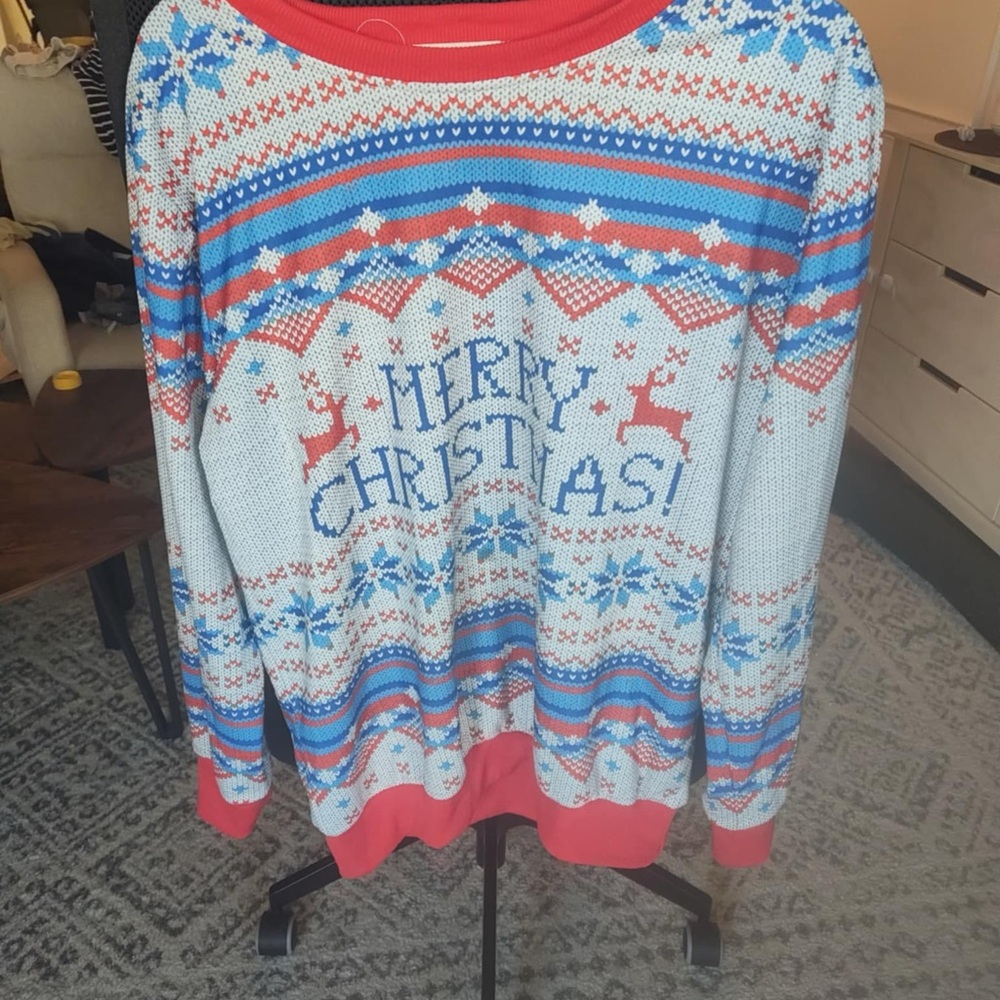 Festive Merry Christmas Sweater